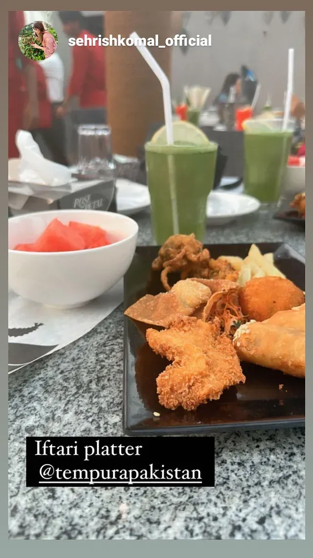 Iftar platter