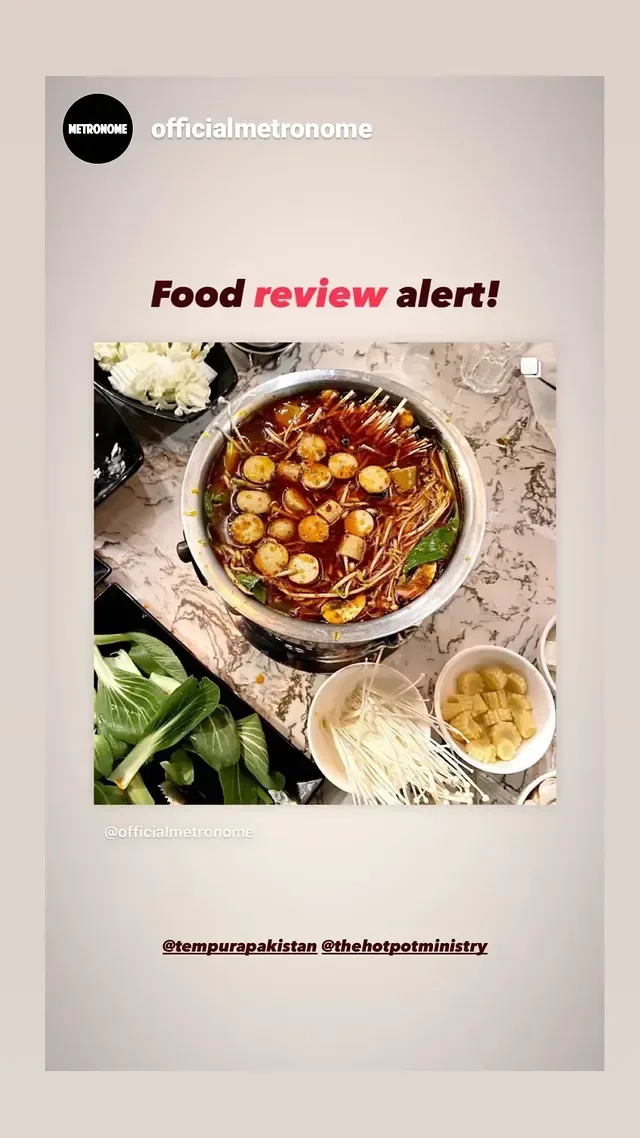Food review alert: hotpot